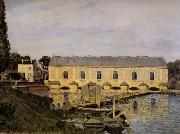 The Machine at Marly Alfred Sisley